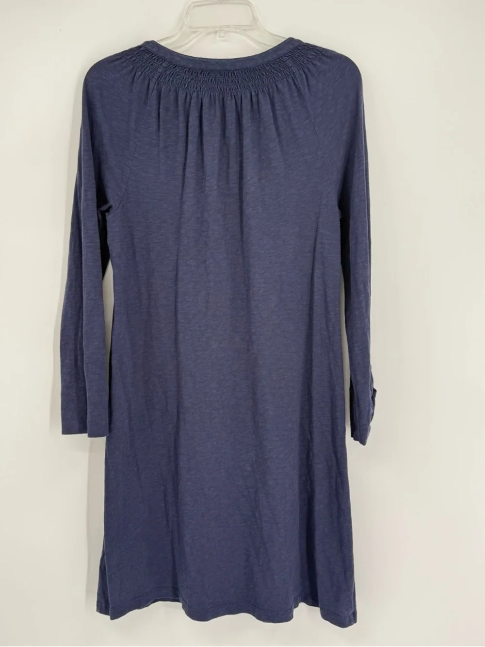 Lilly Pulitzer Essie Mini Dress Smocked Navy Blue Cotton Size Medium Cotton - Picture 9 of 10